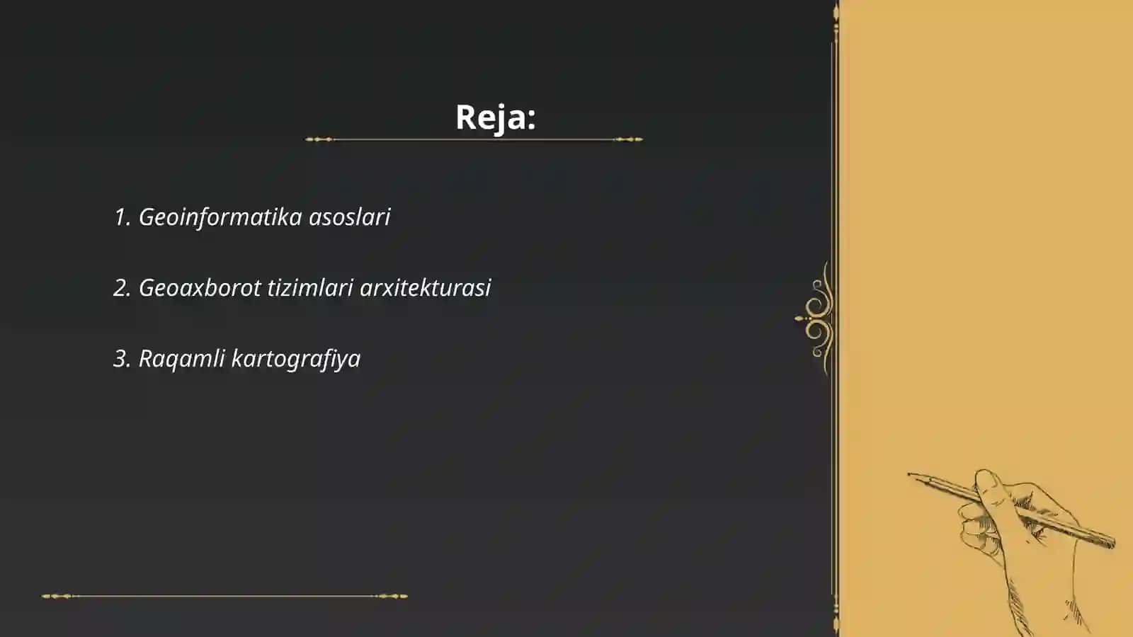 Geoinformatika asoslari 2