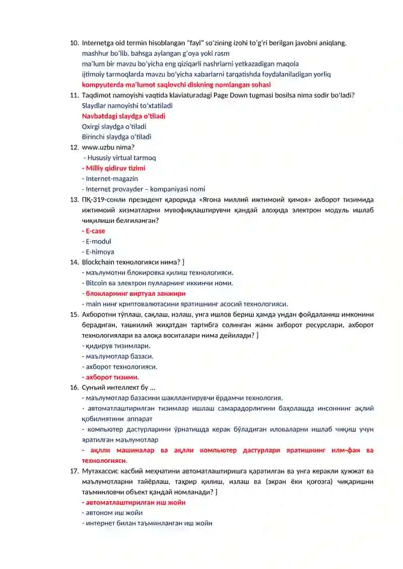 Kompyuter xayotida muhim buyruqlar 2