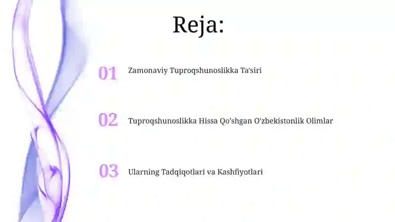 Ekologik toza dehqonchilik va tuproq muhofazasi 2
