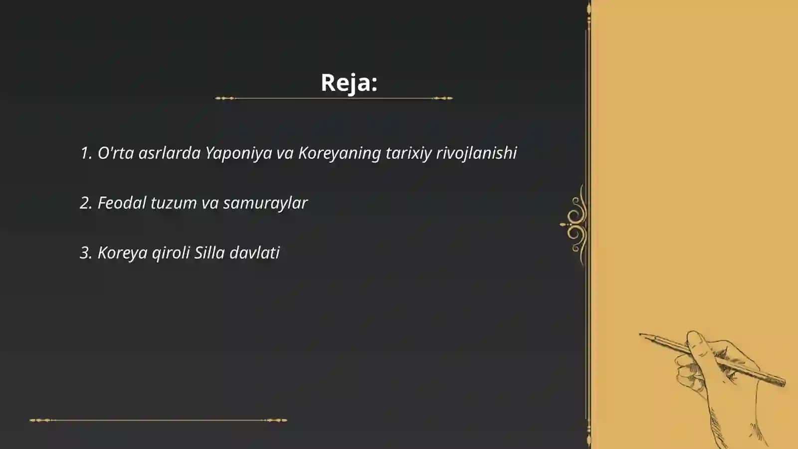 O'rta asrlarda Yaponiya va Koreya 2