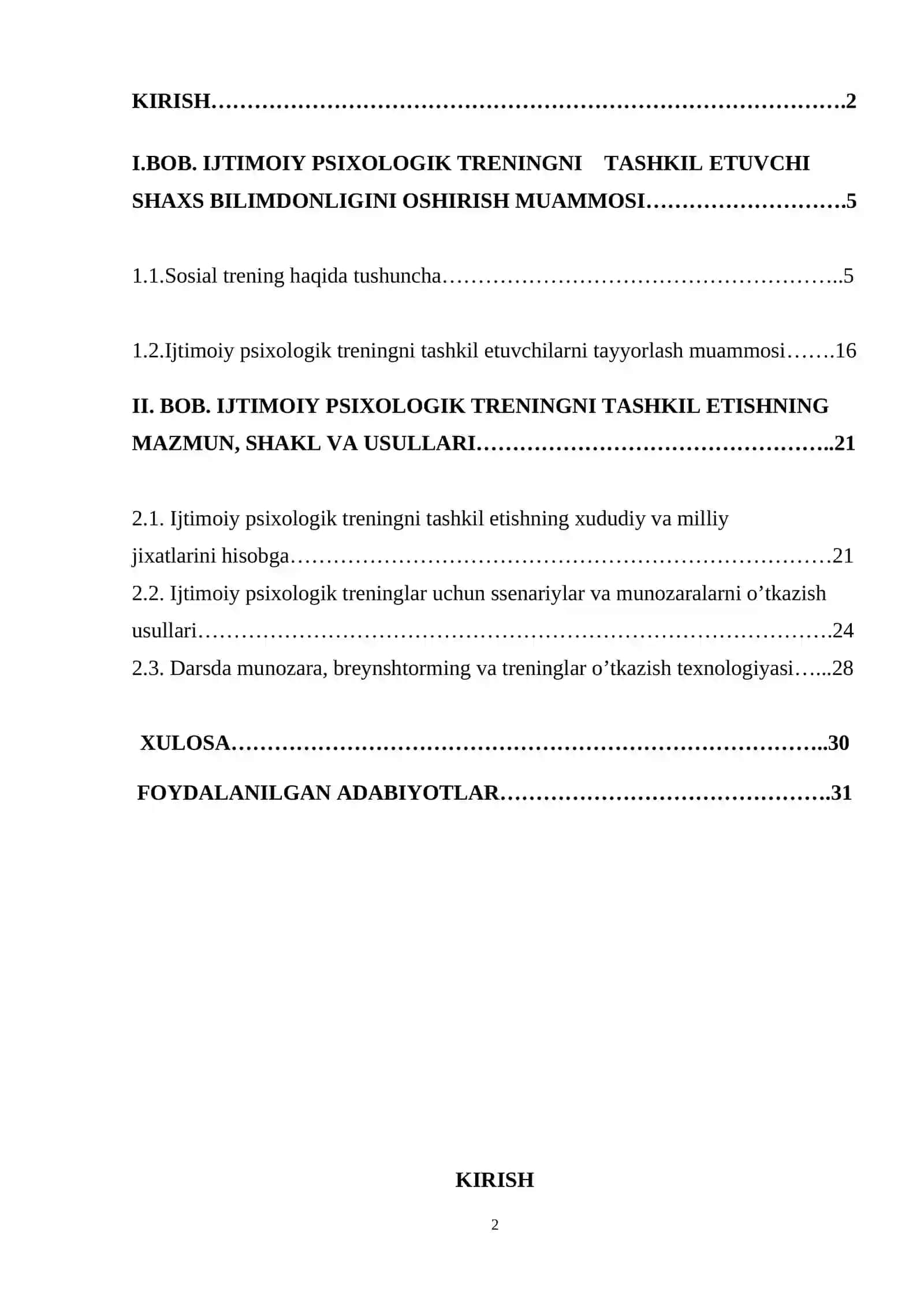 IJTIMOIY PSIXOLOGIK TRENINGNI TASHKIL ETUVCHI SHAXS BILIMDONLIGINI OSHIRISH MUAMMOSI 2