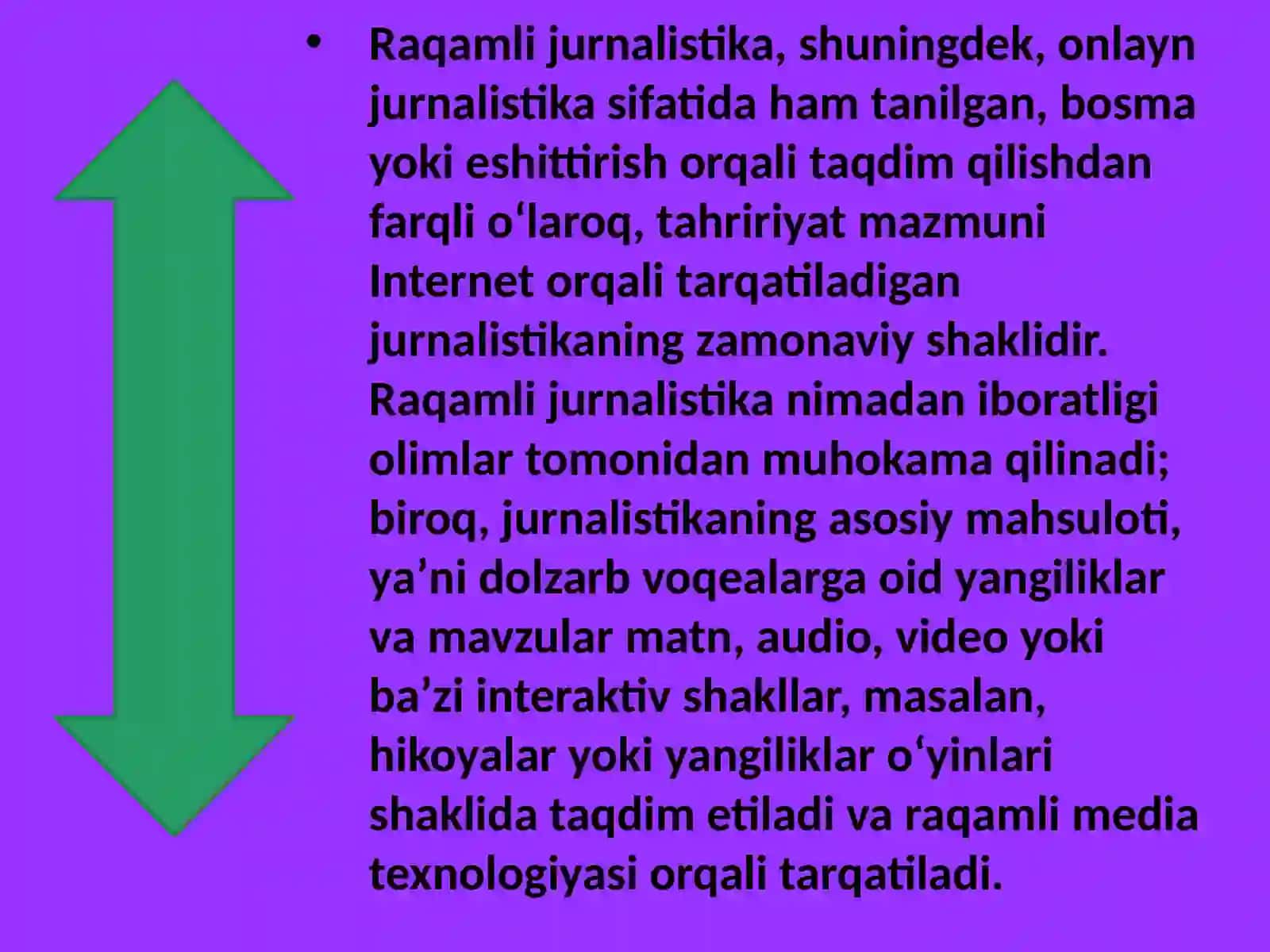 Jurnalistlarning faoliyatida diognostika raqamli axborot texnologiyalari (2) 2