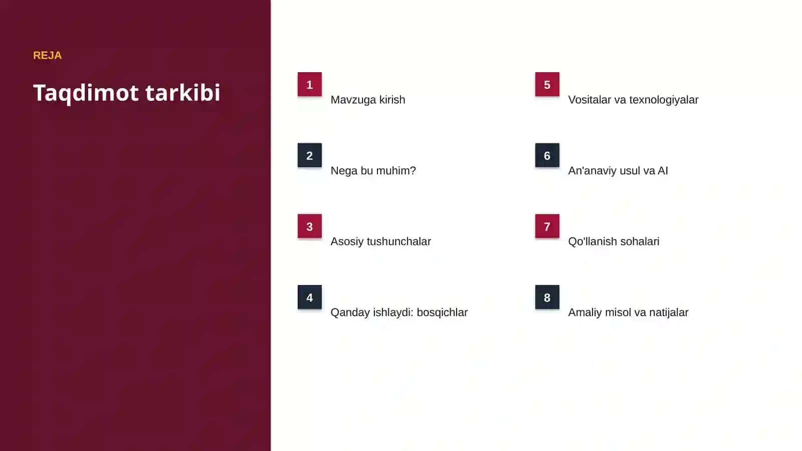 Sun'iy intellekt • premium taqdimot 2