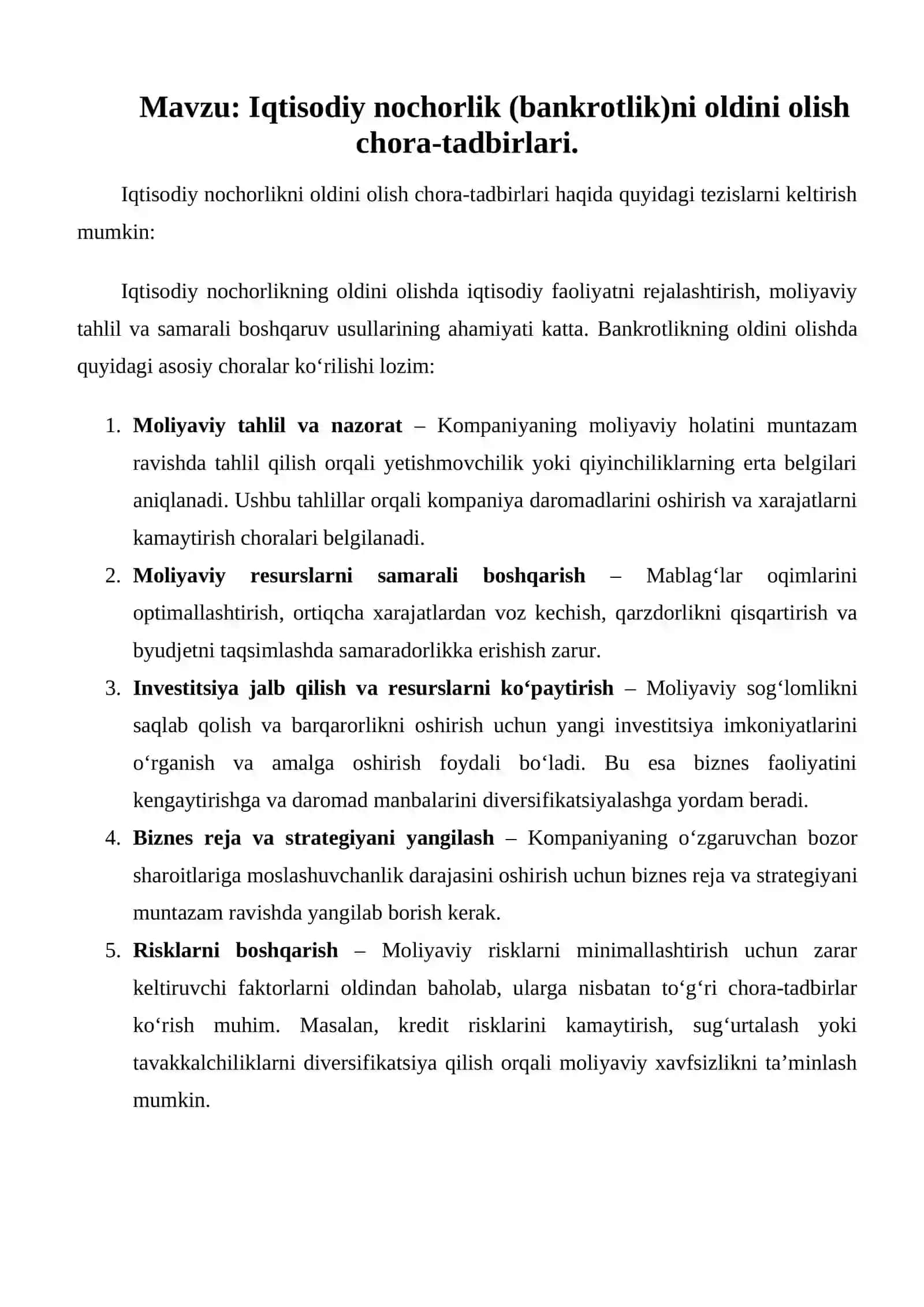Tezis yozish 2