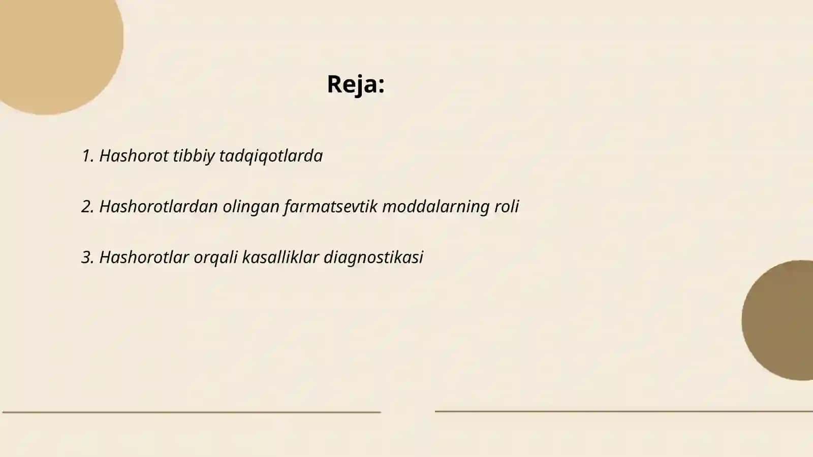 Hashorotlarning tibbiyotdagi ahamiyati 2