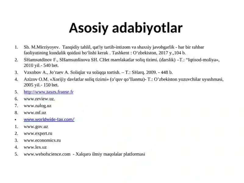 Франция солиқ тизими 2
