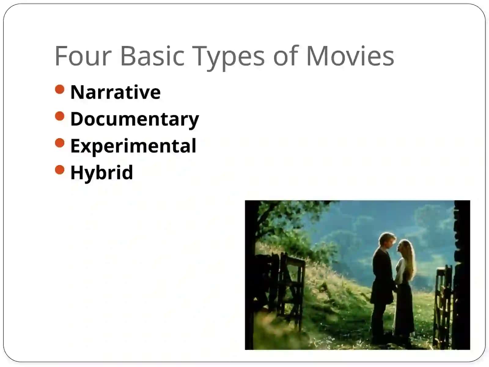 Four Basic Types of Movies 2