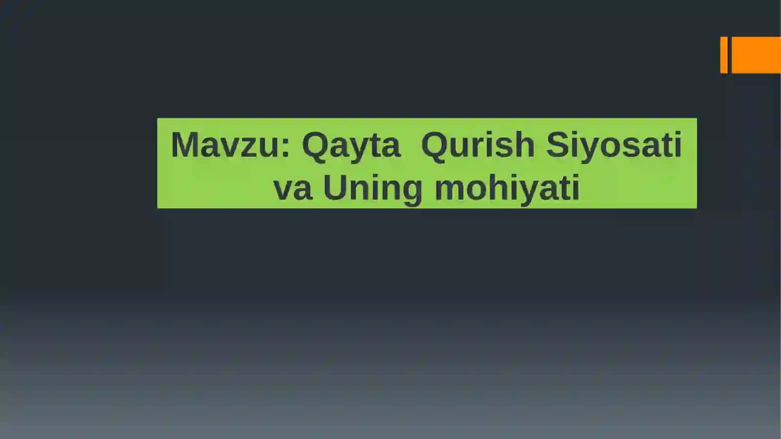 O'ZBEKISTON TARIXI 2