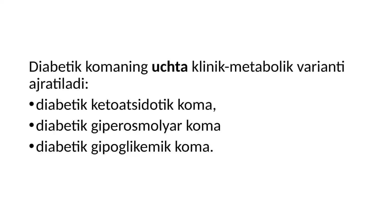 DIABETIK KOMALAR 2