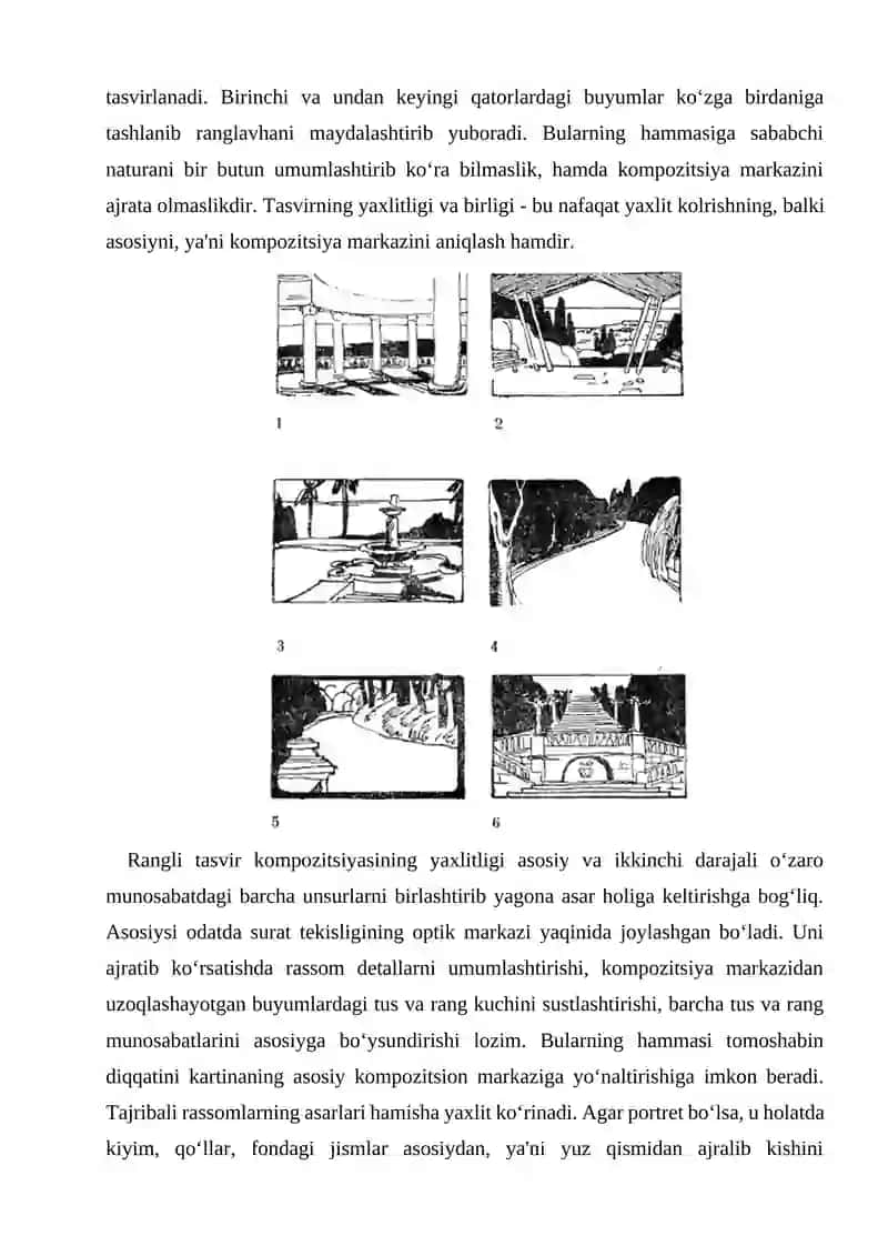 "6-Modul. Bitiruv malakaviy ishiga oid kompozitsiyalar turkumi" 2