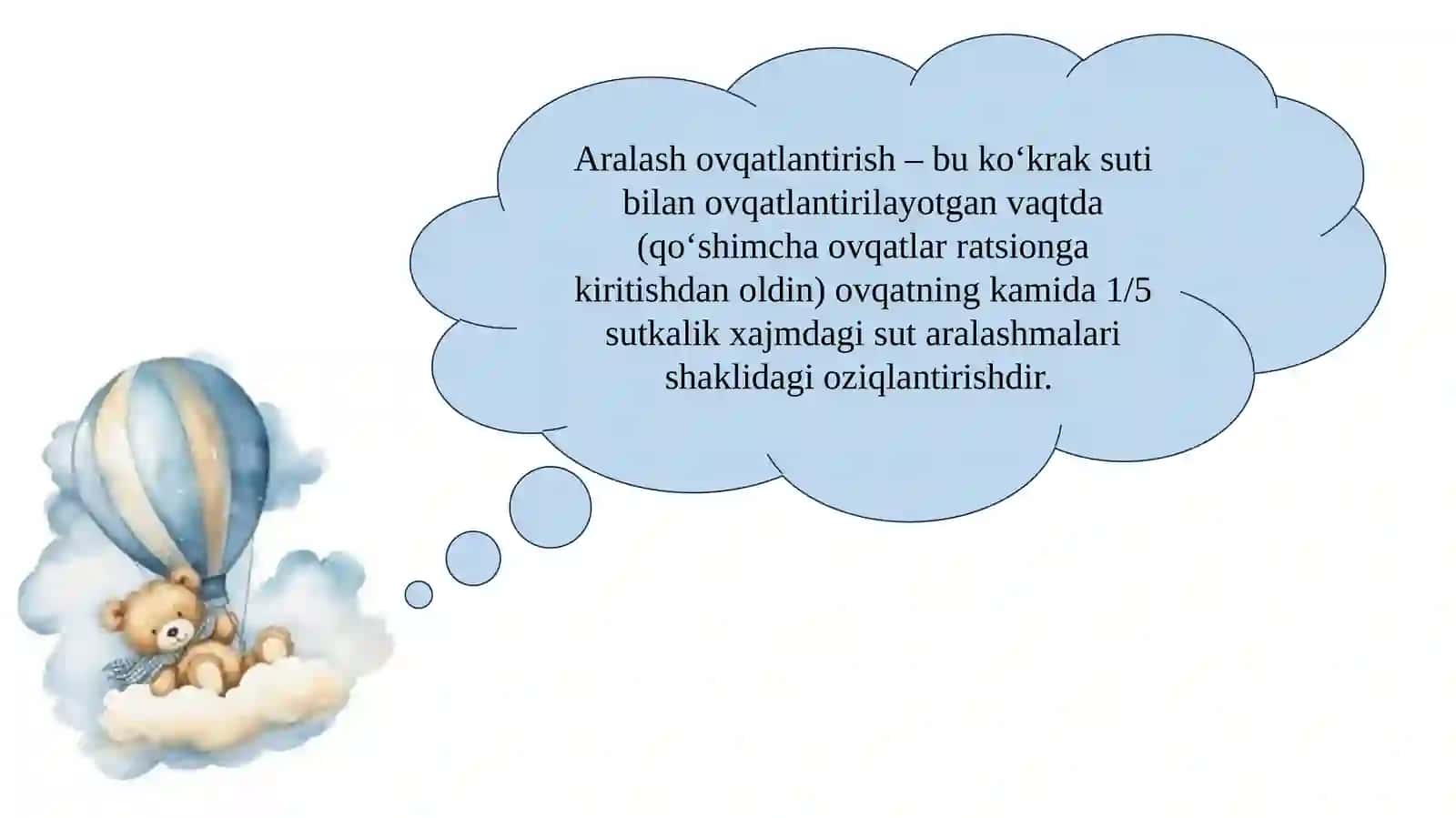 Aralash ovqatlantirish 2