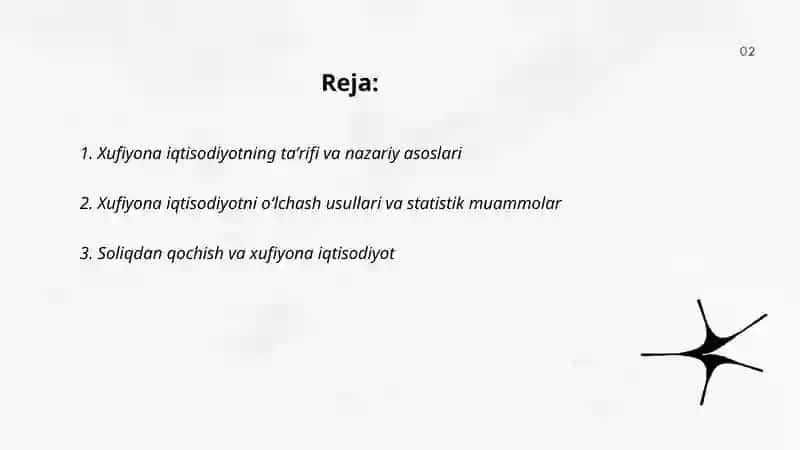 Xufiyona iqtisodiyot 2