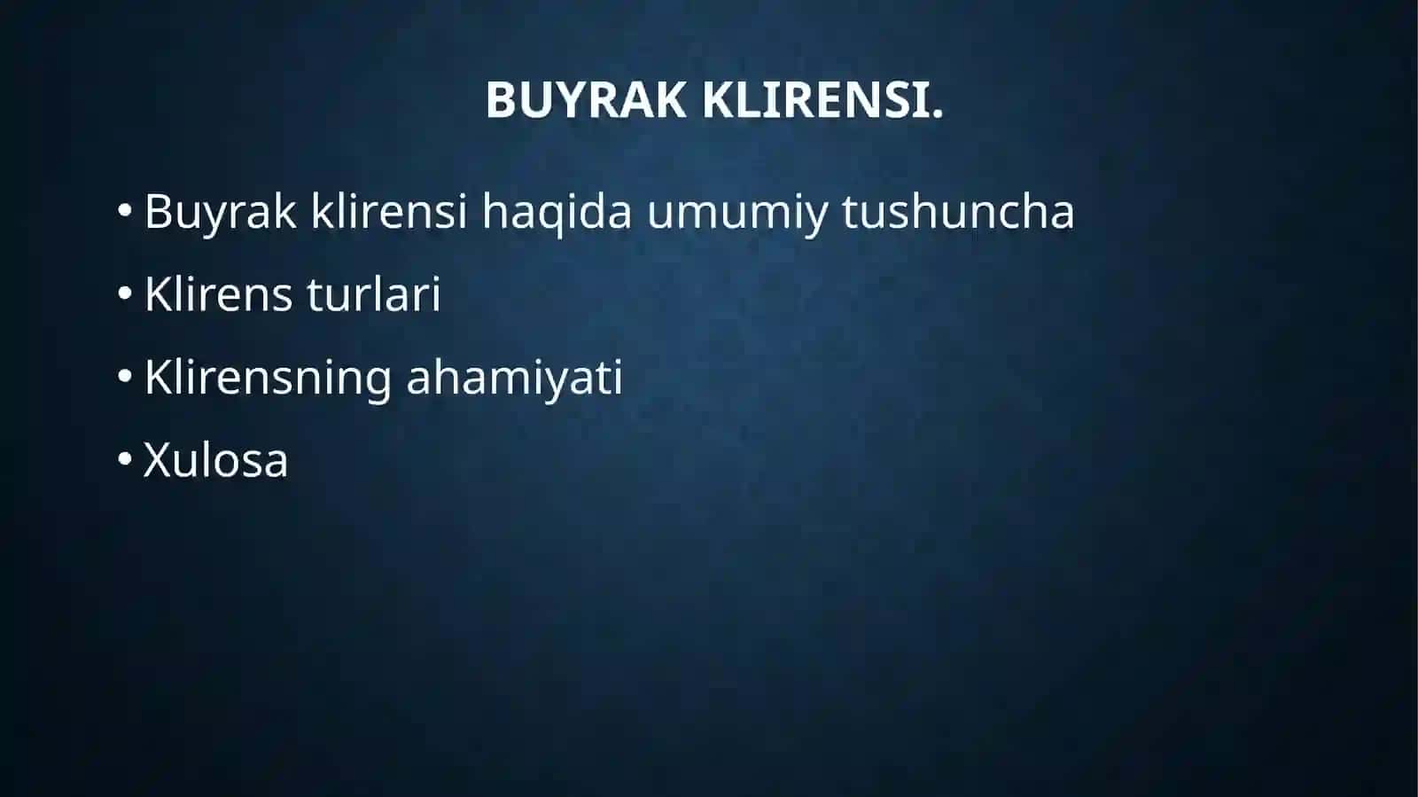 PATOLOGIK FIZIOLOGIYA FANIDAN MUSTAQIL ISHI 2