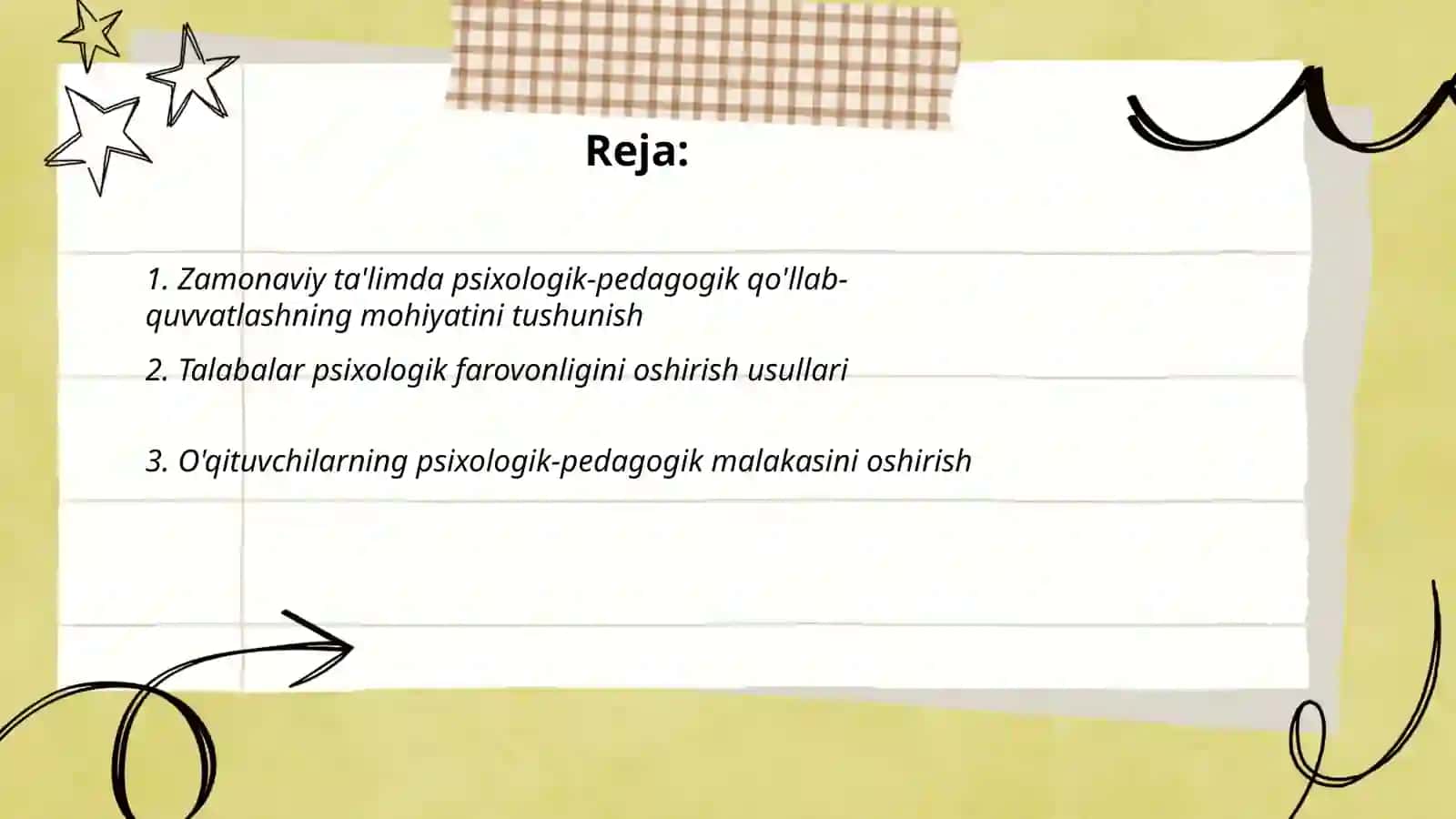 Zamonaviy ta’limda psixologik-pedagogik qo’llab quvvatlashni rivojlantirish 2
