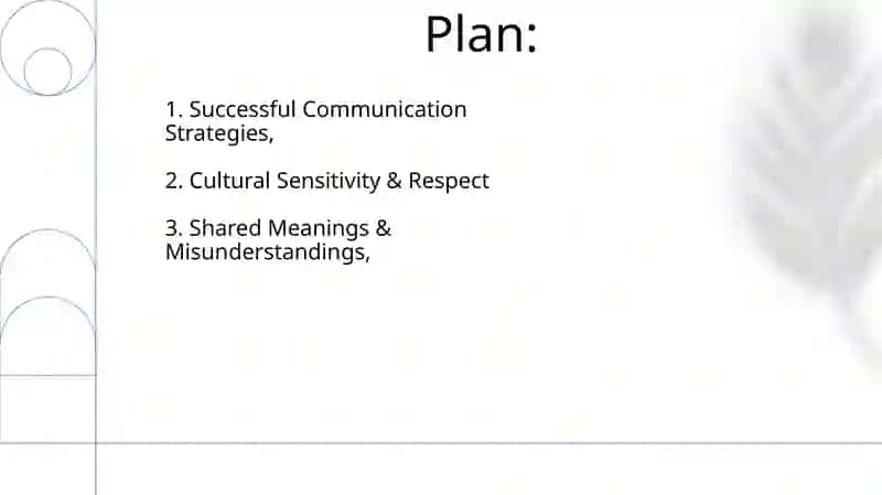 Communicating across cultures 2