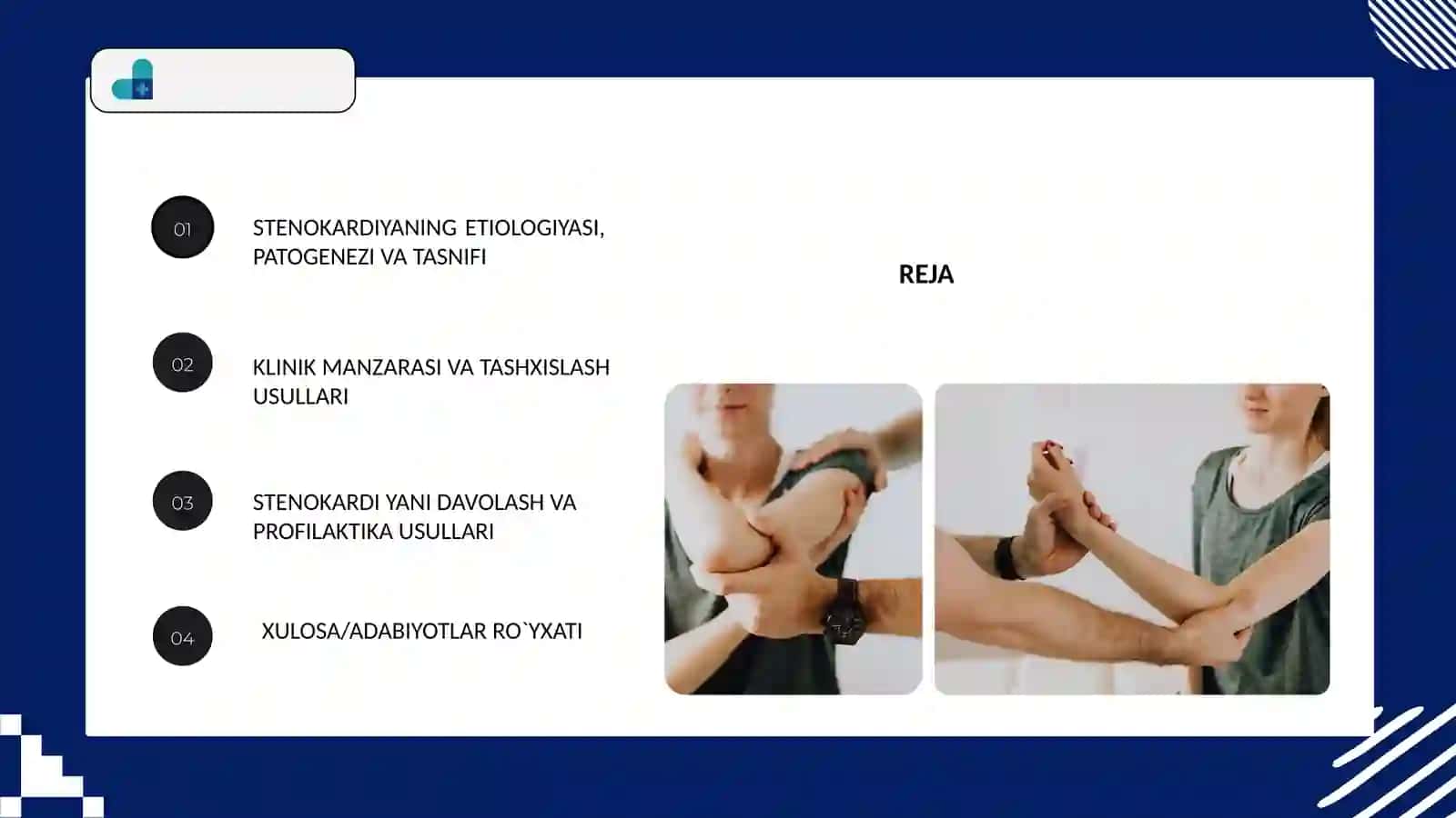 STENOKARDIYA: ETIOLOGIYASI, KLINIK MANZARASI, TASHXISLASH VA DAVOLASH USULLARI 2