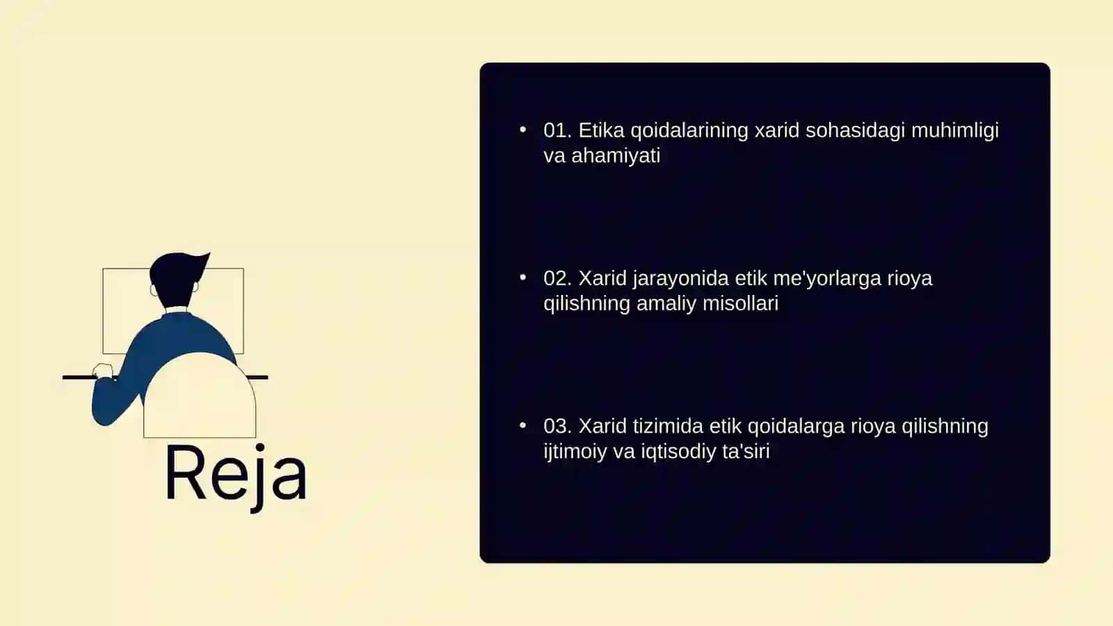 Xarid tizimida etika qoidalari 2