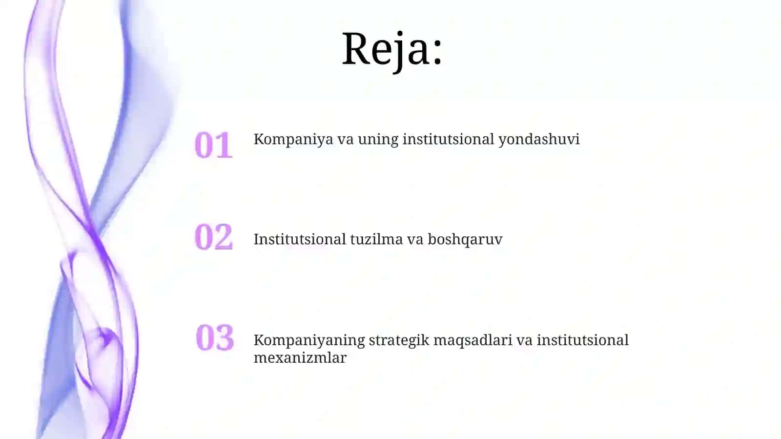 Institutsional yondashuv tushunchasi 2