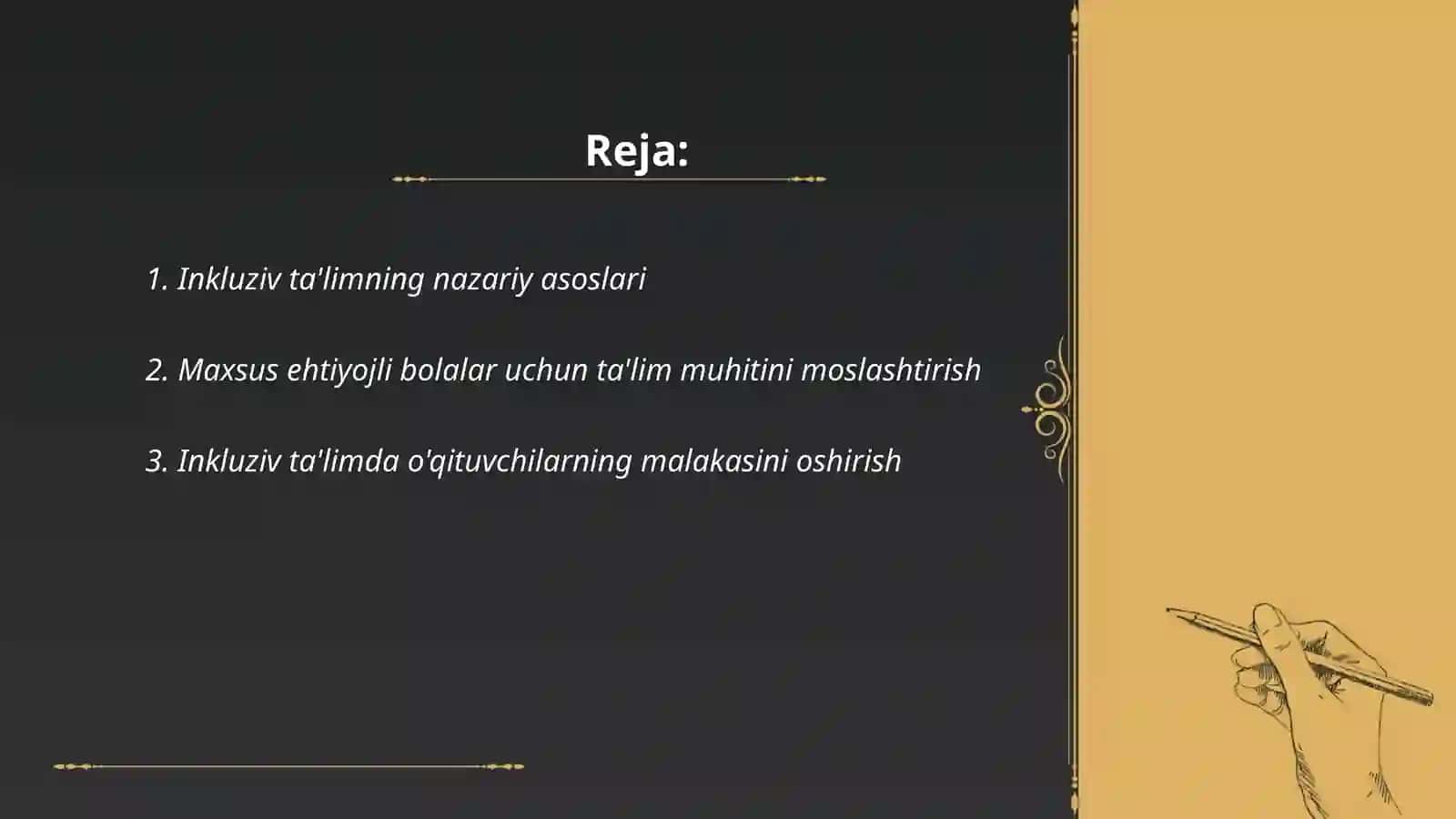 Inkluziv ta'limning nazariy asoslari 2