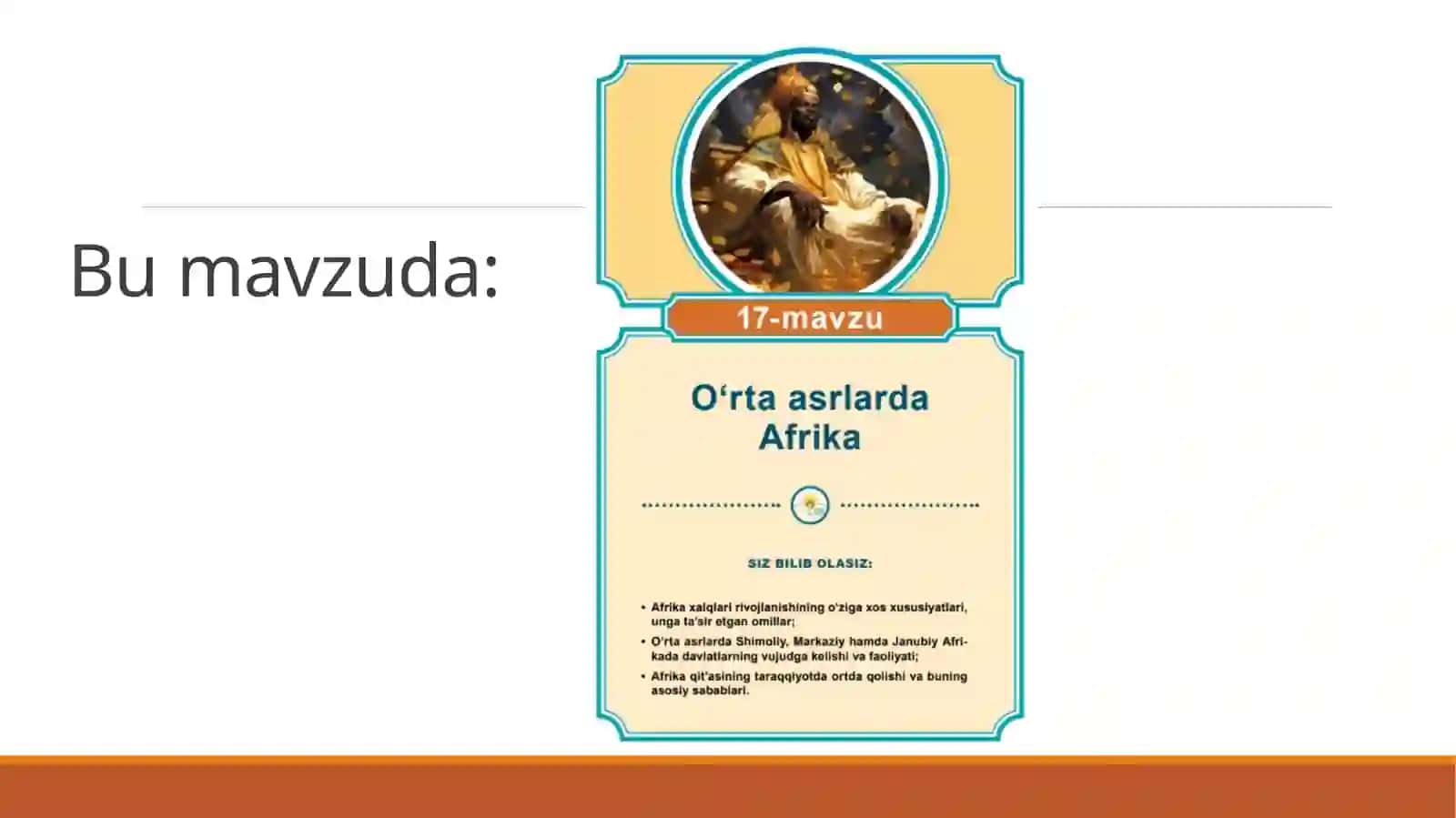 O'rta asrlarda Afrika 2