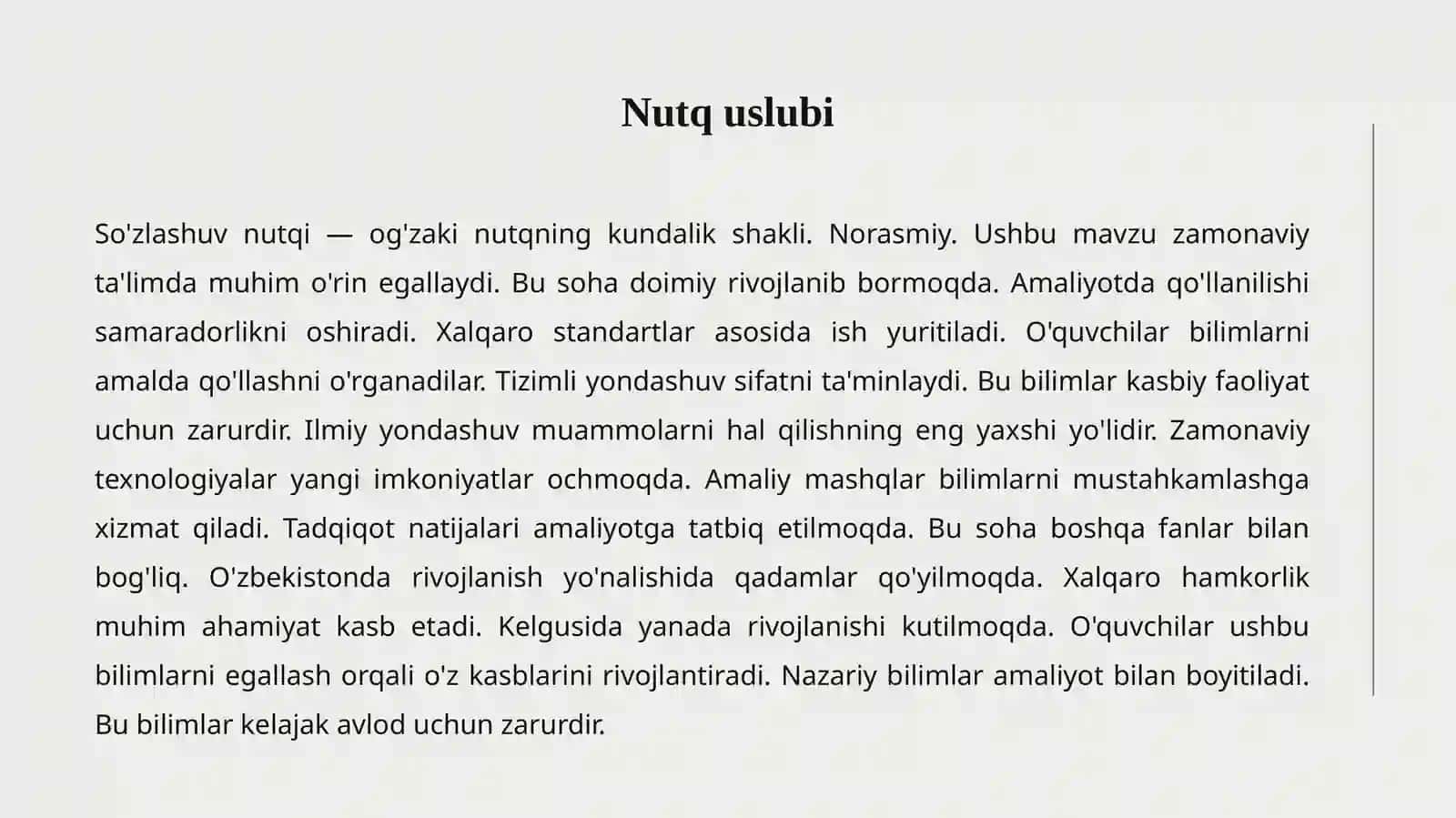 SO'ZLASHUV NUTQI 2