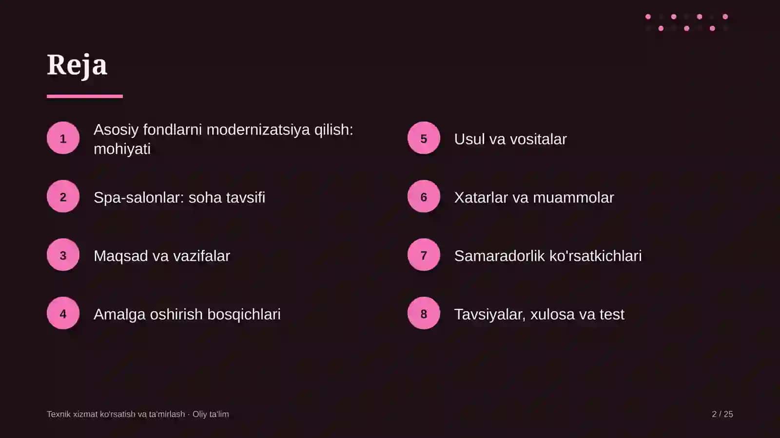 spa salonlarda asosiy fondlarni modernizatsiya qilish 8686 2