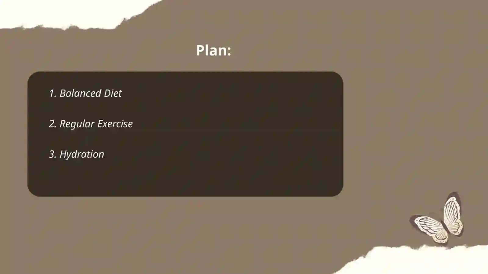 Healthy habits 2