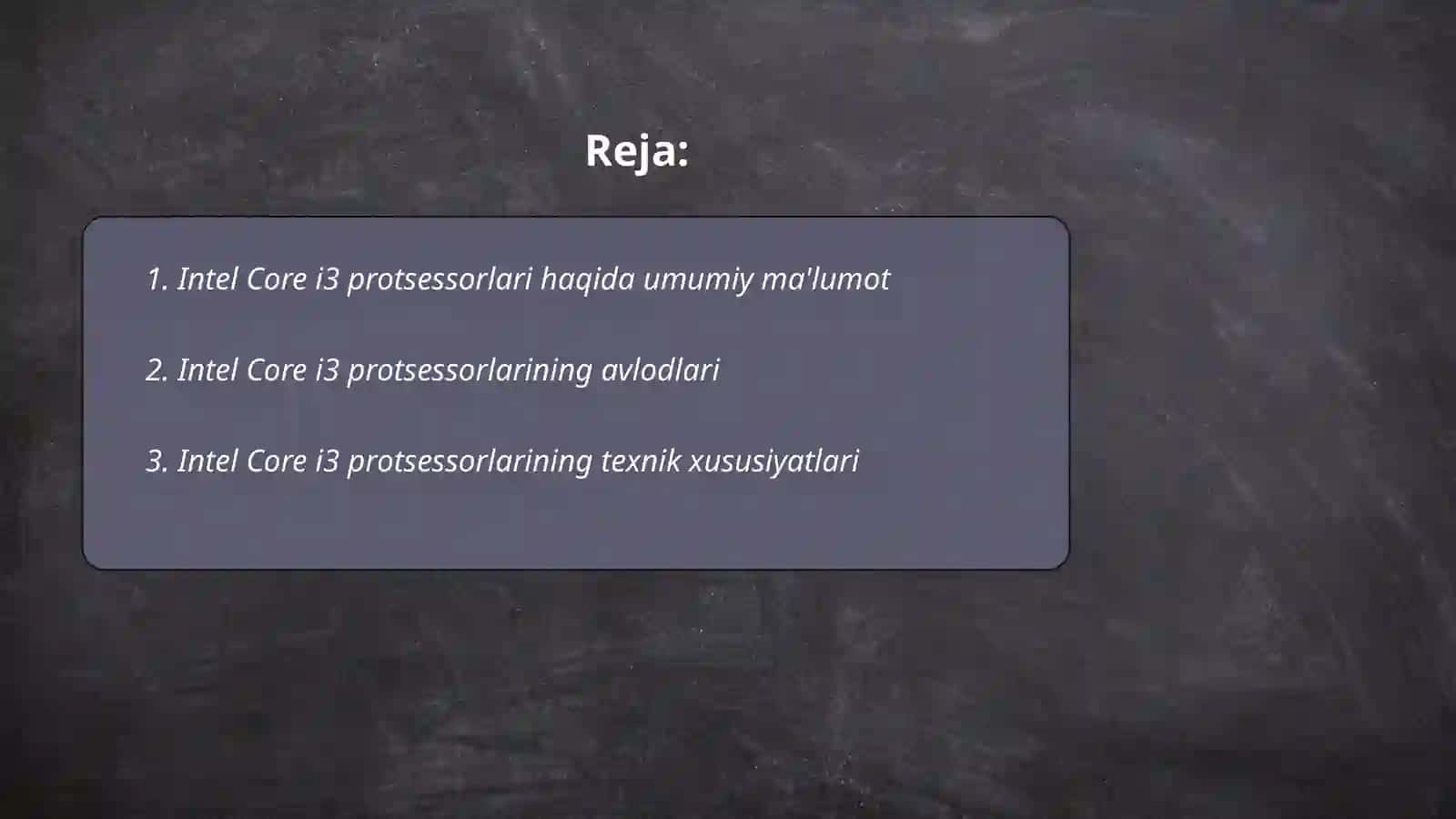 Intel Core i3 2