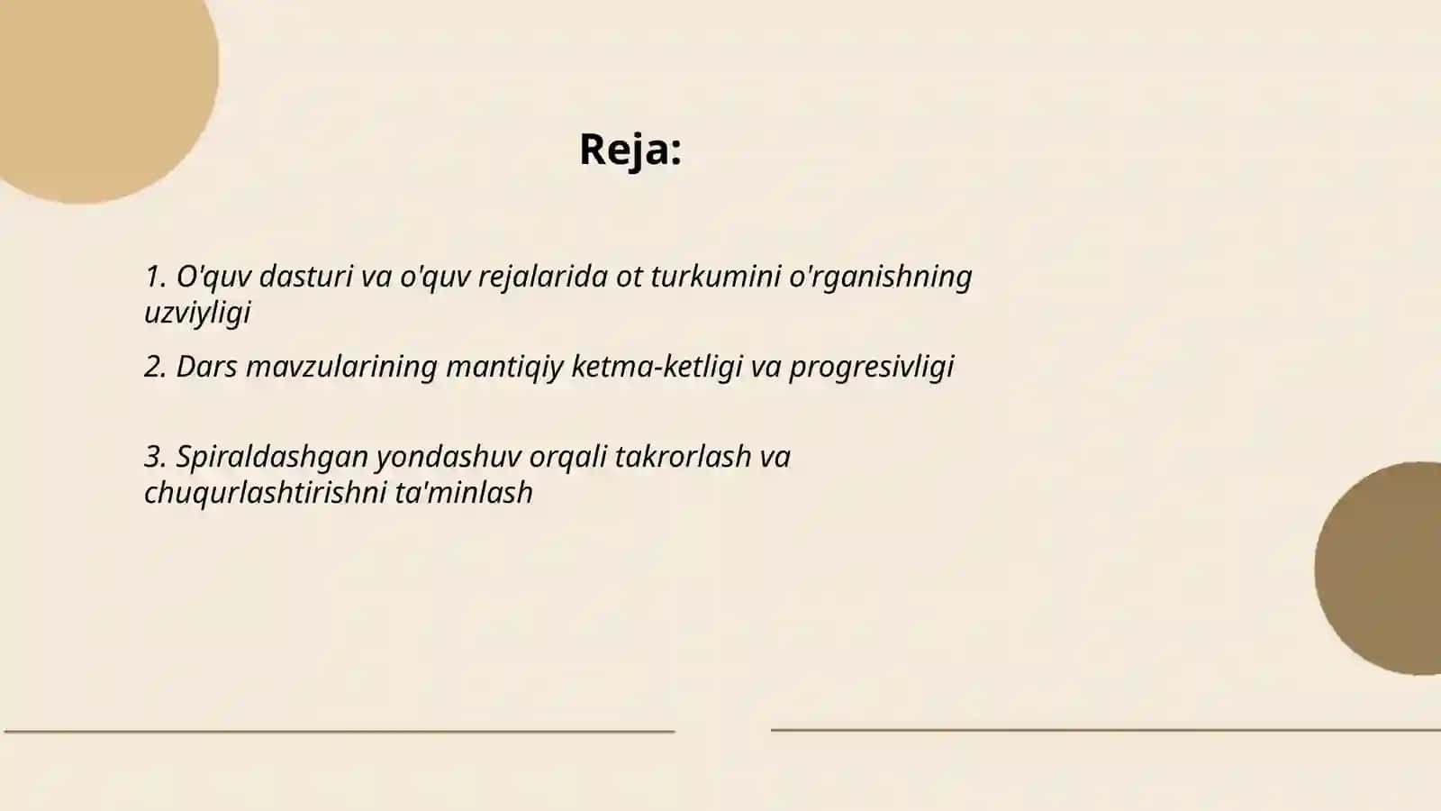 Boshlang'ich sinflarda ot turkumini o'rganishdagi uzviylik va uzluksizlikning ta'minlanishni tahlil qilish 2