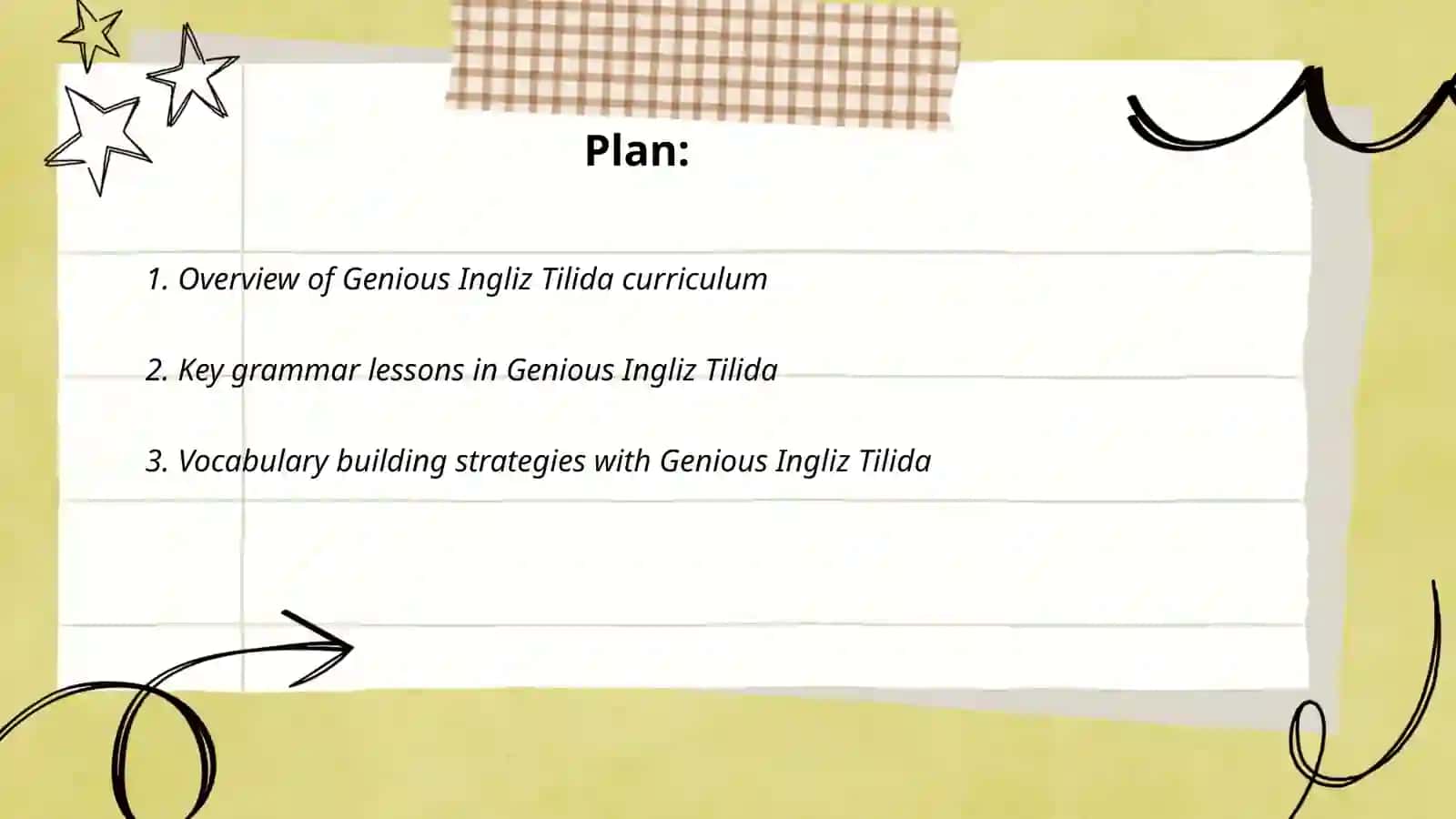 Genious Ingliz Tilida 2