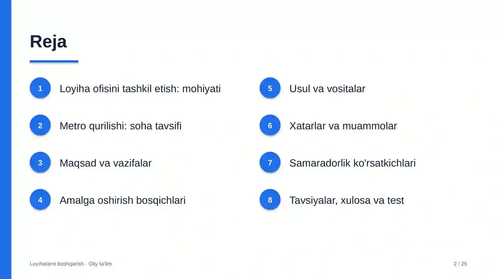 metro qurilishida loyiha ofisini tashkil etish 3843 2