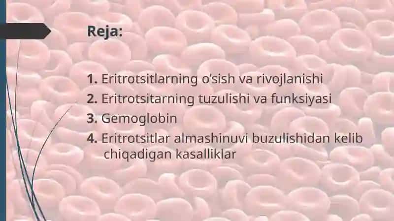 Eritrotsitlar biokimyosi 2