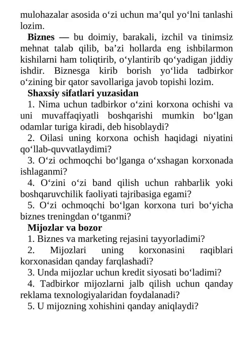 Biznesni tashkil etishning tashkiliy-huquqiy shakllari 2