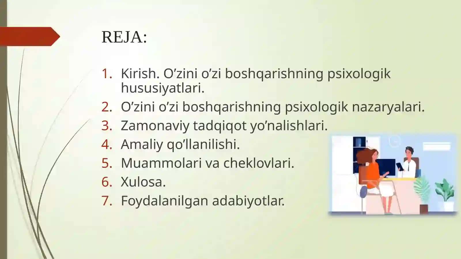 O‘zini o‘zi boshqarishning zamonaviy psixologiyada tadqiq etilishi 2