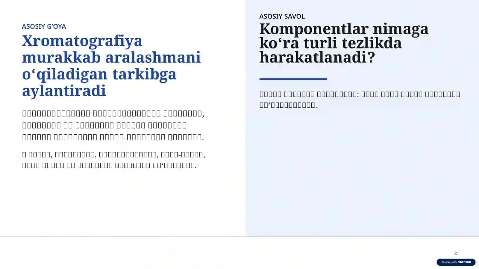 KIMYOVIY TAHLIL 2