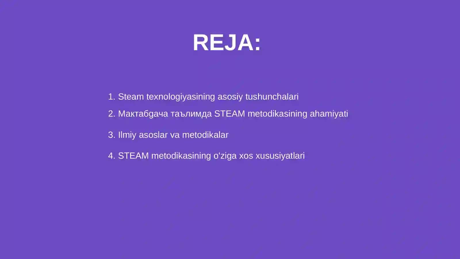 Мактабгача таълимда STEAM технологияси илмий асосланган методикаси 2