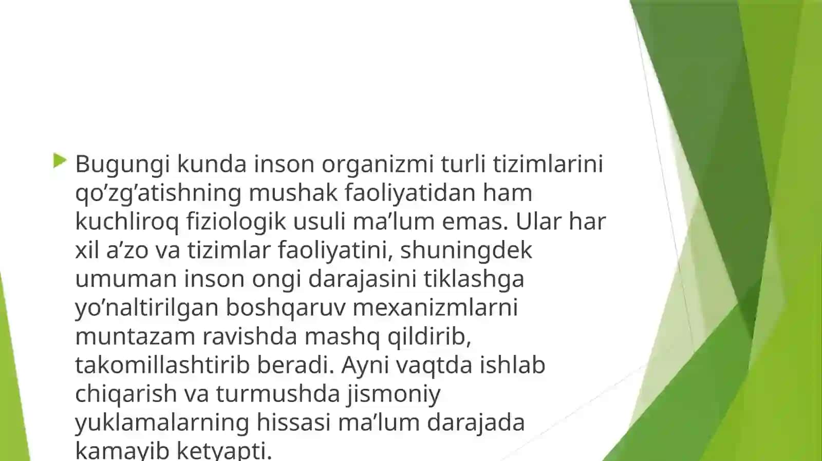HARAKAT FAOLLIGI 2