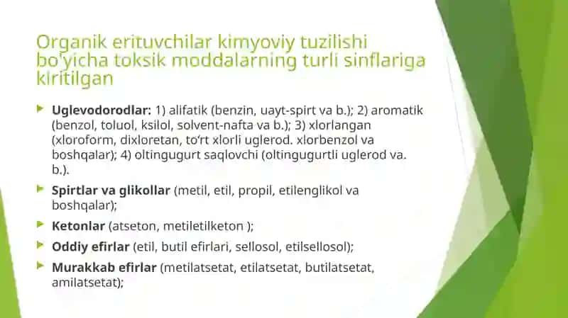 ORGANIKERITIVCHILARDANZAHARLANISH 2