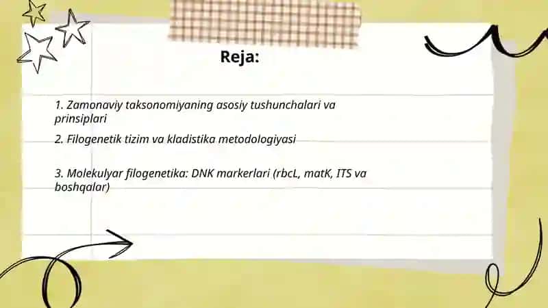 Yuksak oʻsimliklarning zamonaviy sistematikasi 2