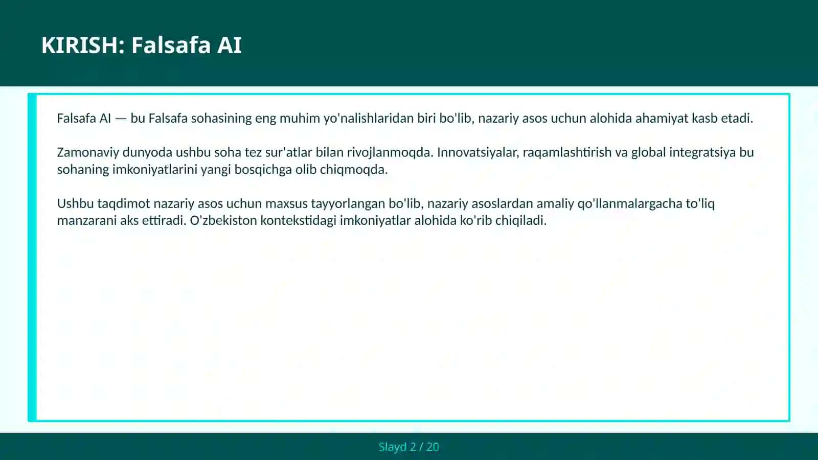 Falsafa AI 2