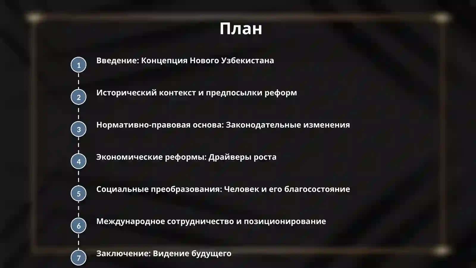 Новый Узбекистан-свободная процветающая страна. Определение целей и задач, направленных на формирование Нового Узбекистана 2