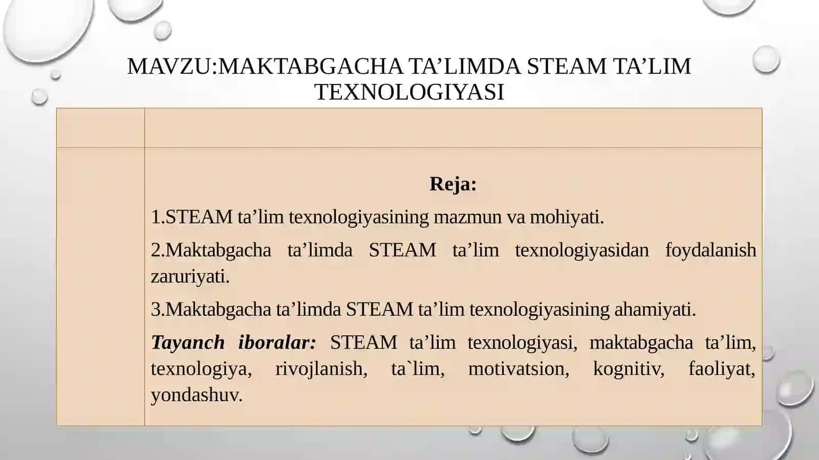 STEAM Ta'lim Texnologiyasi 2