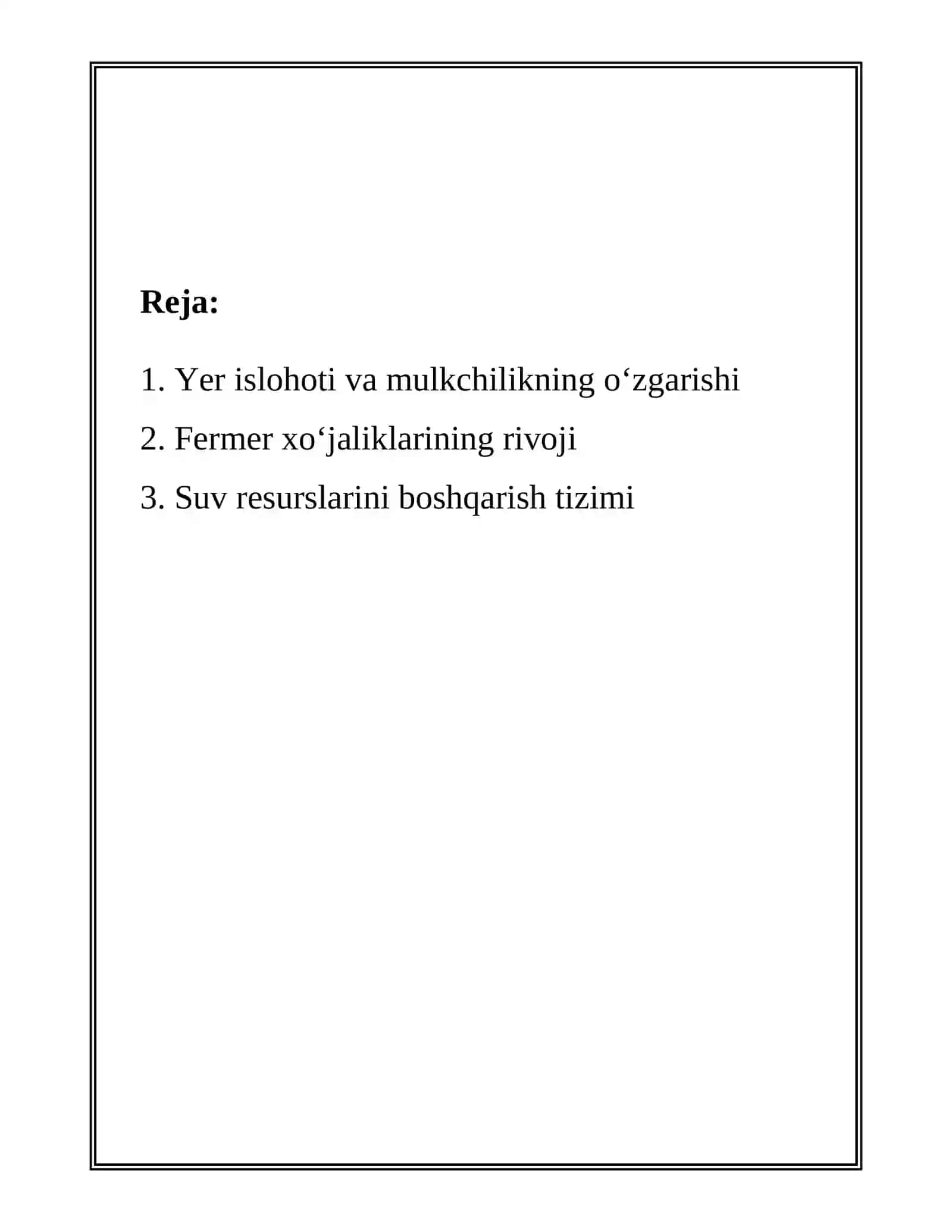 MUSTAQILLIK YILLARIDA QISHLOQ XO‘JALIGI VA SANOAT SOHASIDAGI O‘ZGARISHLAR 2