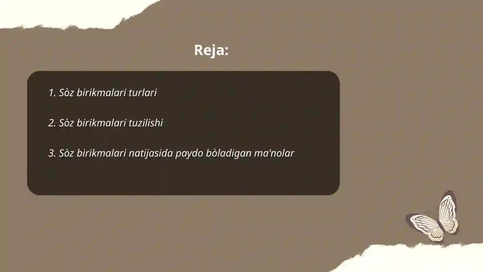 Sòz birikmasi 2