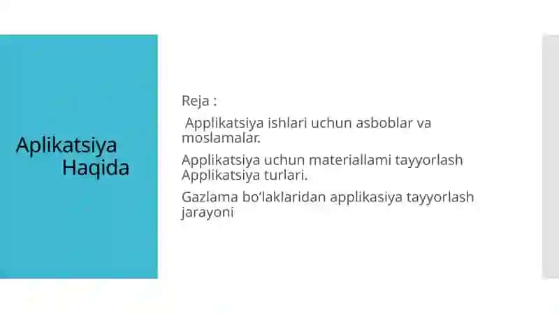 Badiy bezash 2