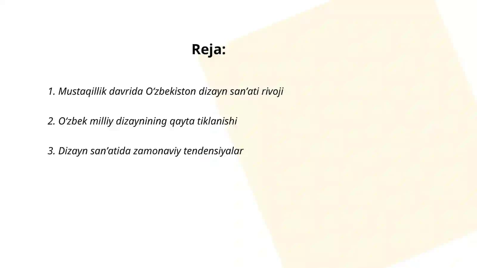 Mustaqillik davri Oʻzbekiston dizayn sanʼati 2