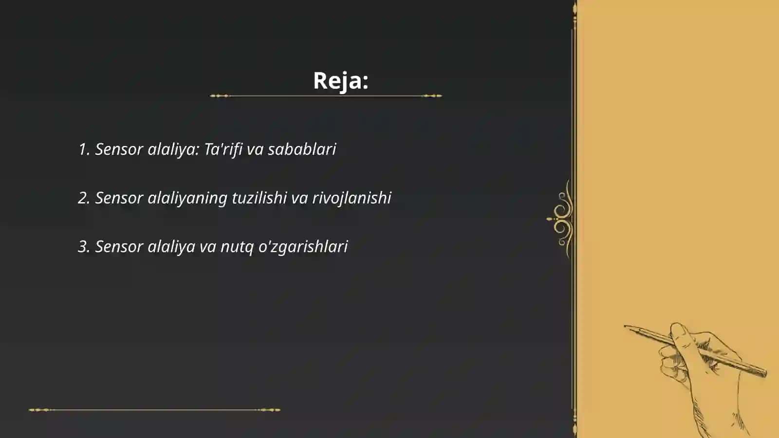 Sensor alaliya 2