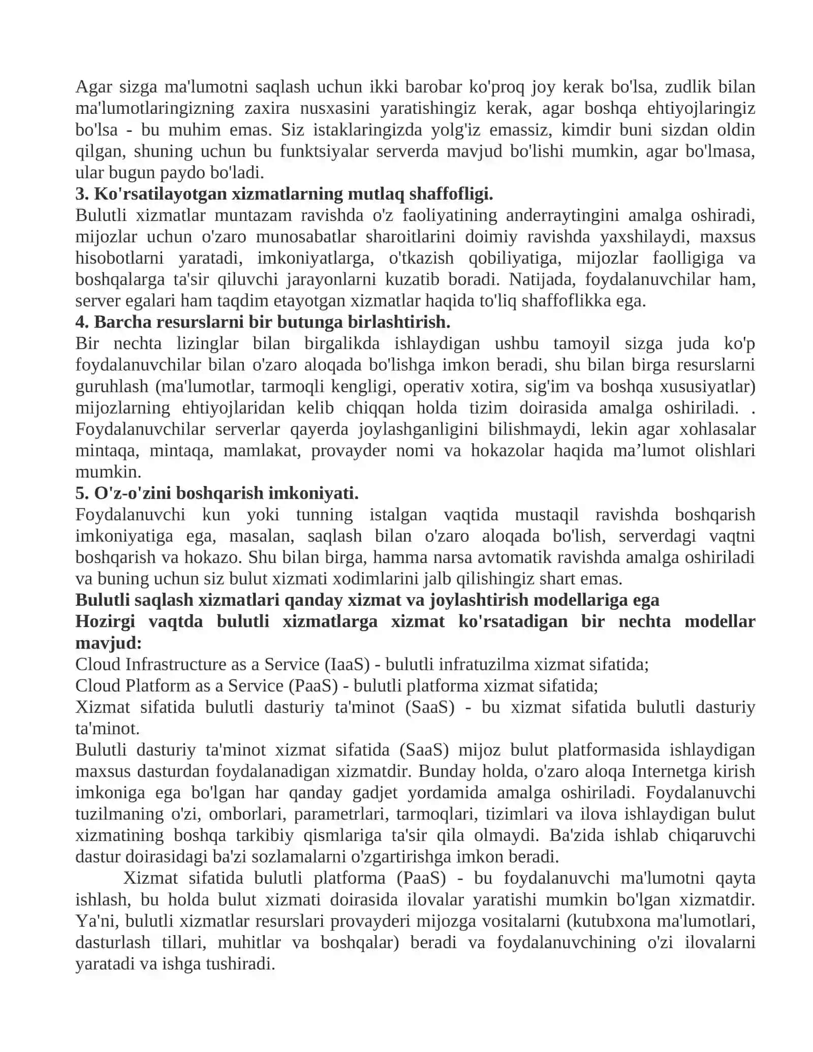 Bulutli texnologiyalarning ta’limiy imkoniyatlari bilan tanishish 2