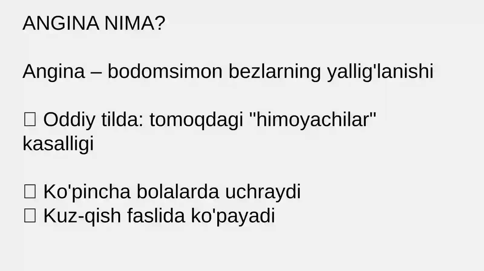 Angina(Tonzillit) 2