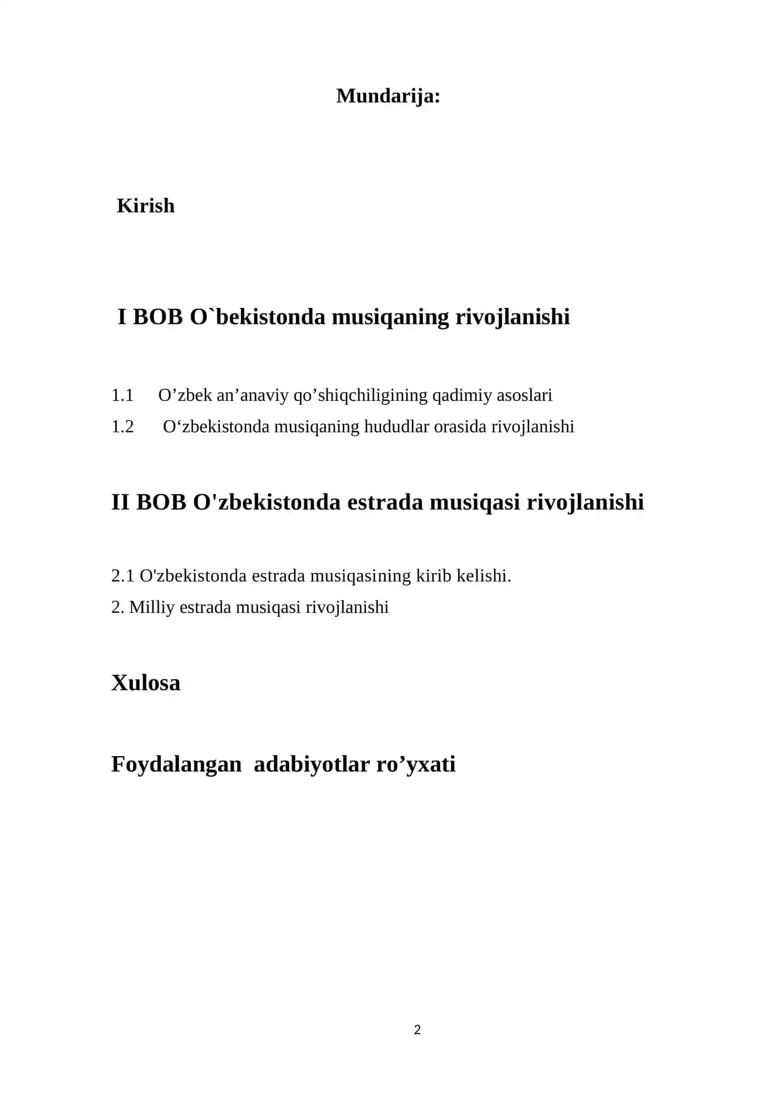 O’zbekistonda estrada musiqasi rivojlanishi 2